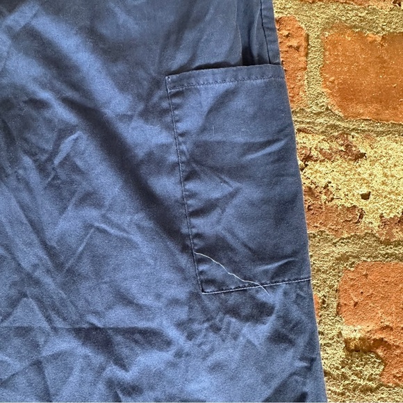 Dickies EDS Signature Women Scrubs Blue Pant Natural Rise Pull-On Size XL - Picture 3 of 16